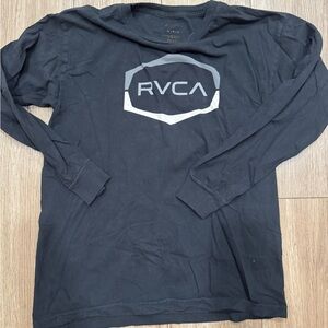 RVCA Black Long Sleeve Tee in Men’s size Medium